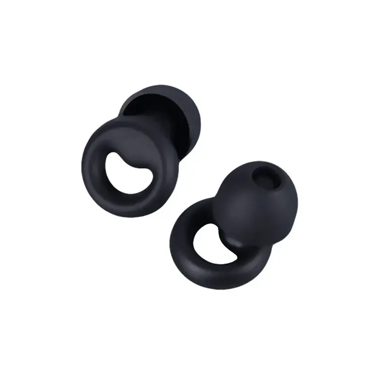 Soundproof silicone earplugs, sleep earplugs, special industrial noise-proof earplugs for home sleeping.