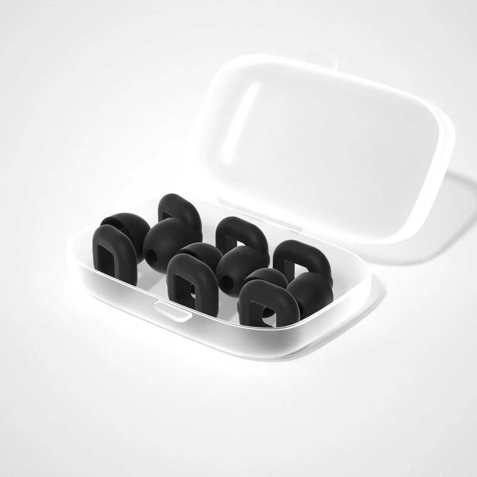 New Product: Square Sleep Sound Isolation Noise Cancelling Integrated Earbuds, Swimming Earbuds, Silent Silicone Earbuds