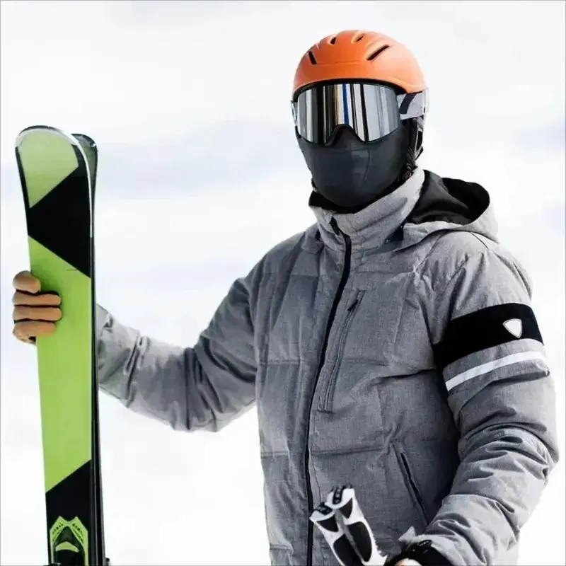 Winter Balaclava Fleece Warmer Motorcycle Face Mask Breathable Half Ski Mask Scarf Motorbike Cycling Bicycle Biker Mask