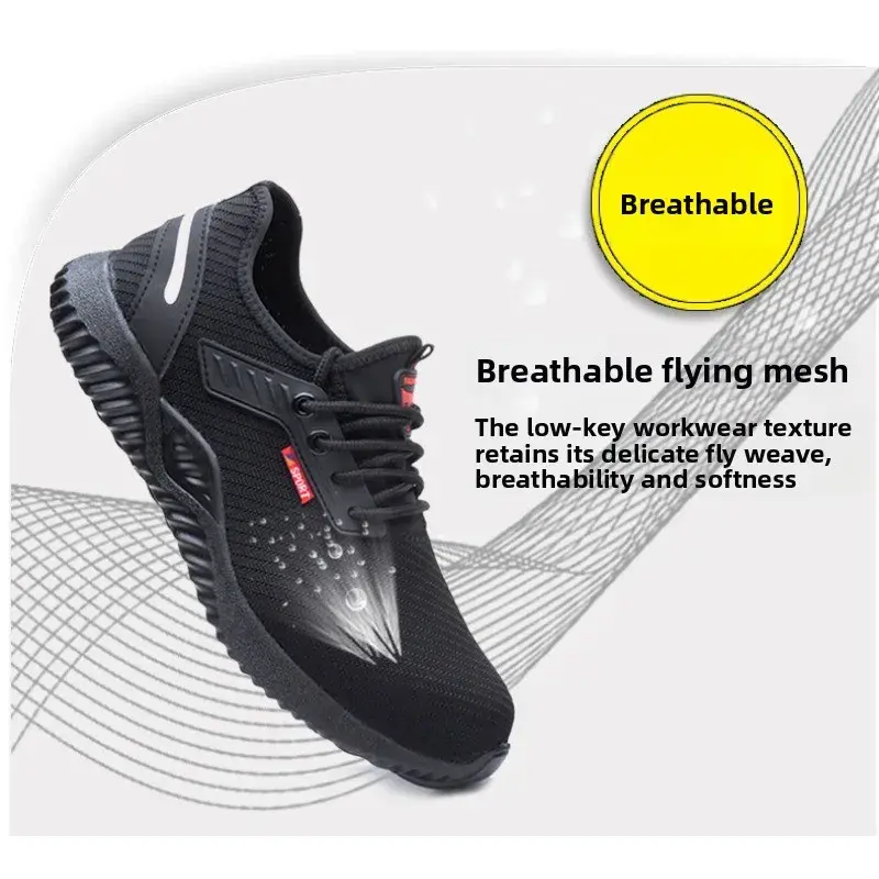 Anti Smashing, Anti Puncture, Breathable Safety Shoes, Breathable Protective Shoes, Breathable Work Shoes