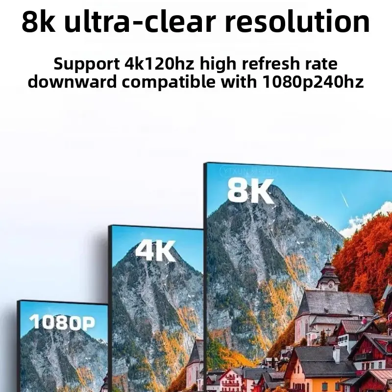 HDMI Switcher, 8K High-definition Distributor, Two-way Display, 8K Computer, Set-top Box, TV