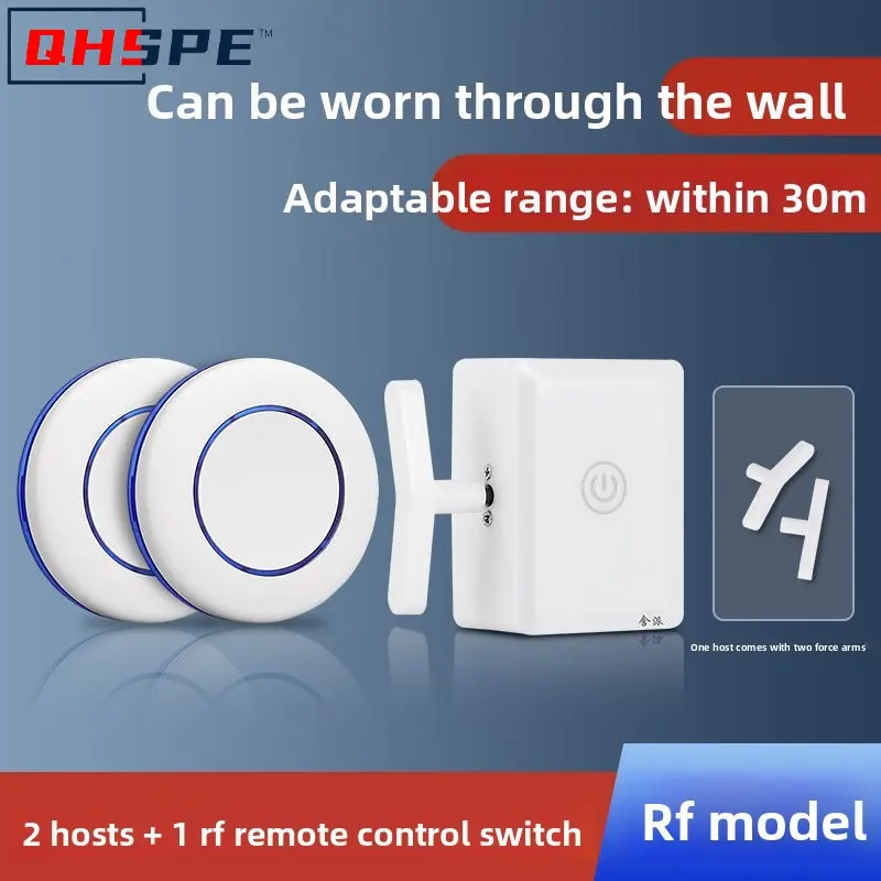 Smart Wireless Light Switch - No Wiring Remote Control for Home Automation, Easy Install Timer Switch for Lazy People