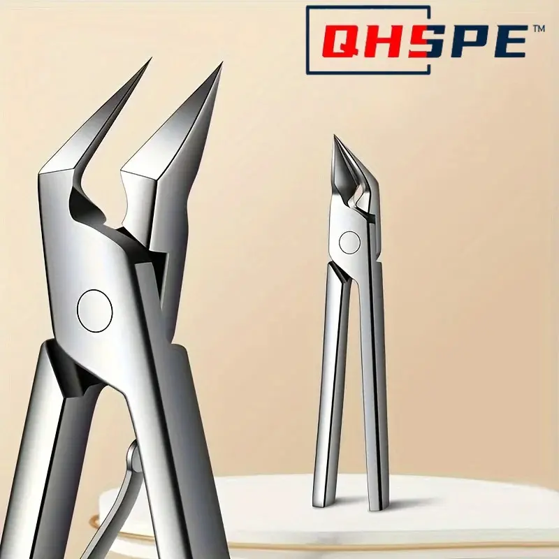 Heavy Duty Ingrown Nail Clipper - Professional Stainless Steel Tool for Pain-Free Thick Toenail Trimming
