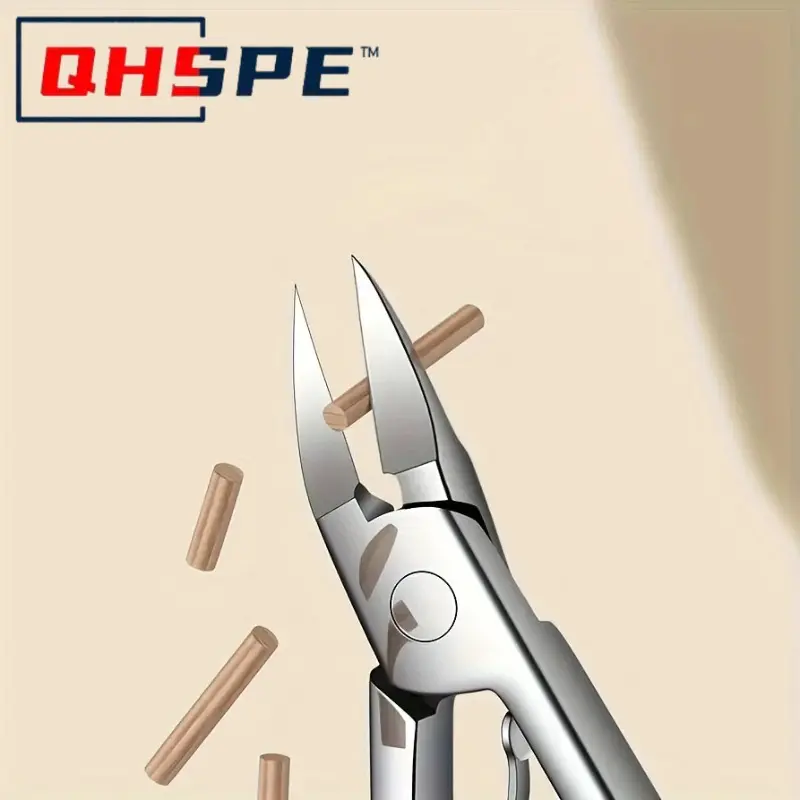 Heavy Duty Ingrown Nail Clipper - Professional Stainless Steel Tool for Pain-Free Thick Toenail Trimming