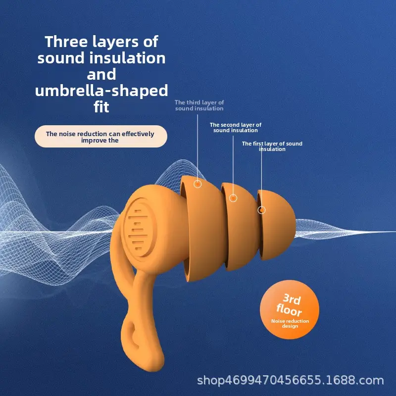 Earplugs for noise reduction, sleep insulation, super strong noise reduction and silent swimming