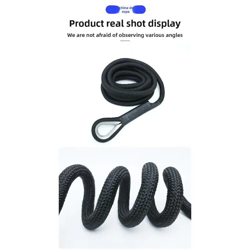 Landing Safety Rope Nylon Landing Rope High-altitude Operation Rope Speed Skating Helicopter Descent Rope