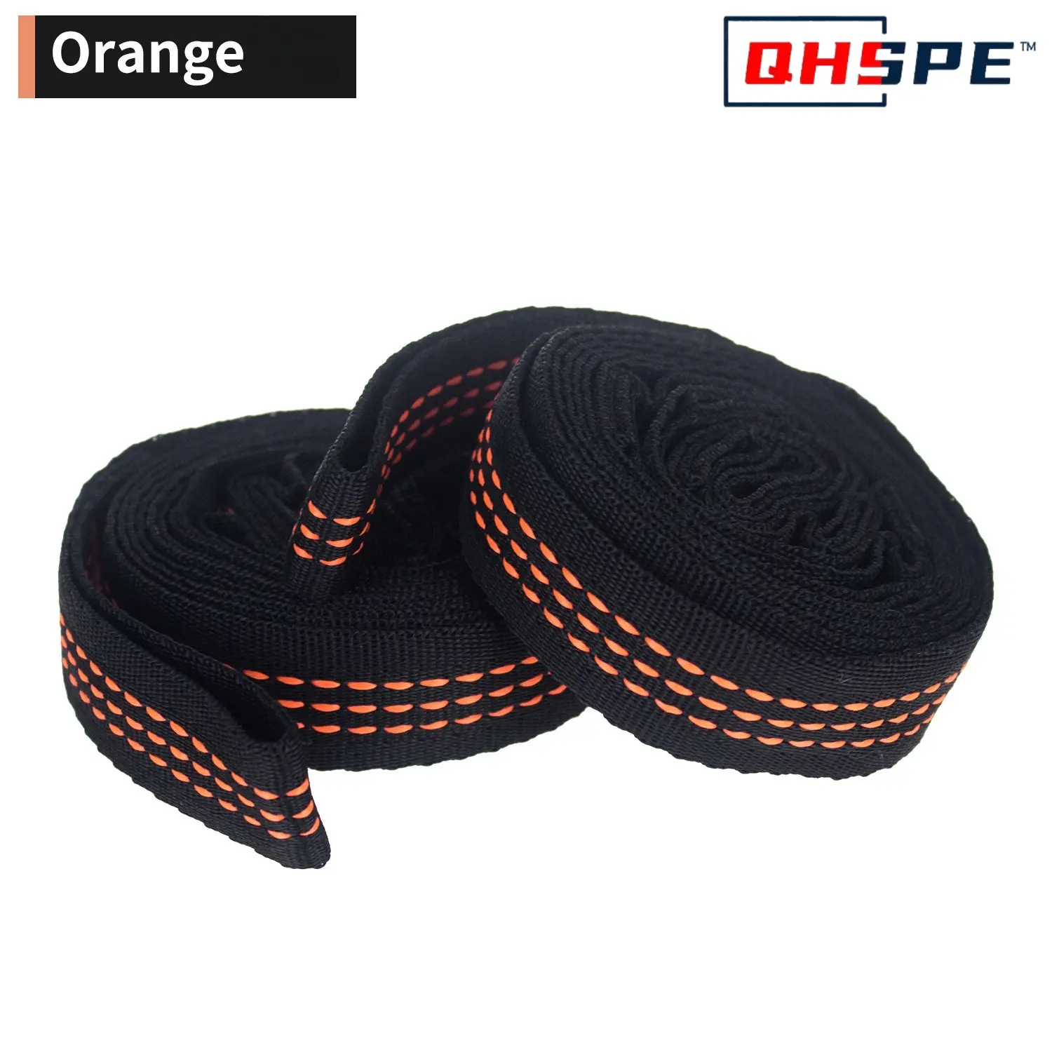 Heavy Duty Hammock Straps - Multi-Color Reinforced Polyester Webbing for Camping High Weight Capacity Adjustable Ties