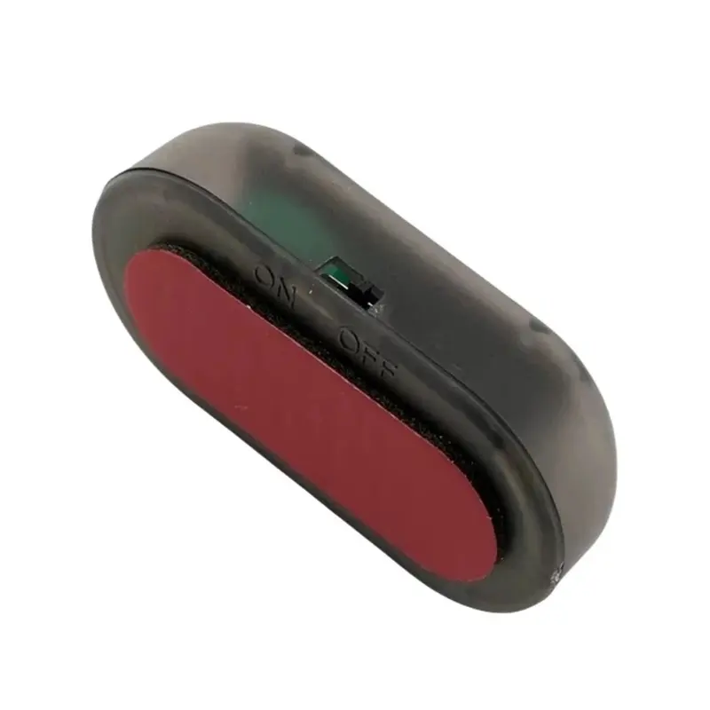 Solar Powered Car False Safety Light Super Bright Flashing Imitation Lamp Wireless Strobe Signal Alarm Anti-theft Care Lamp