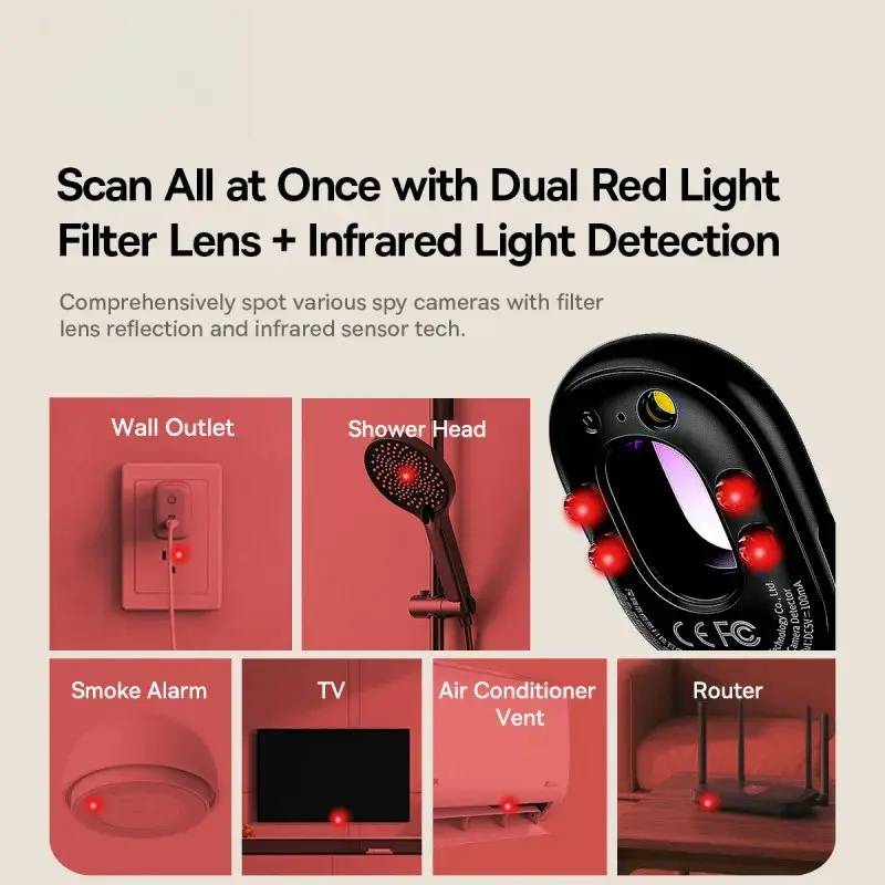 2PCS Security Alarm Detector Upgrade Sound Protection Sensor for Door Window Camera Anti-theft Alarm Equipment Detector