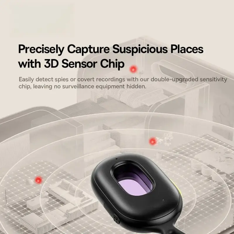 2PCS Security Alarm Detector Upgrade Sound Protection Sensor for Door Window Camera Anti-theft Alarm Equipment Detector