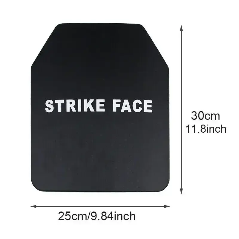 NIJ IIIA Level 10"x12"  body armor ballistic plates uhmwpe armor vest ballistic plate  ballistic shield ballistic shield