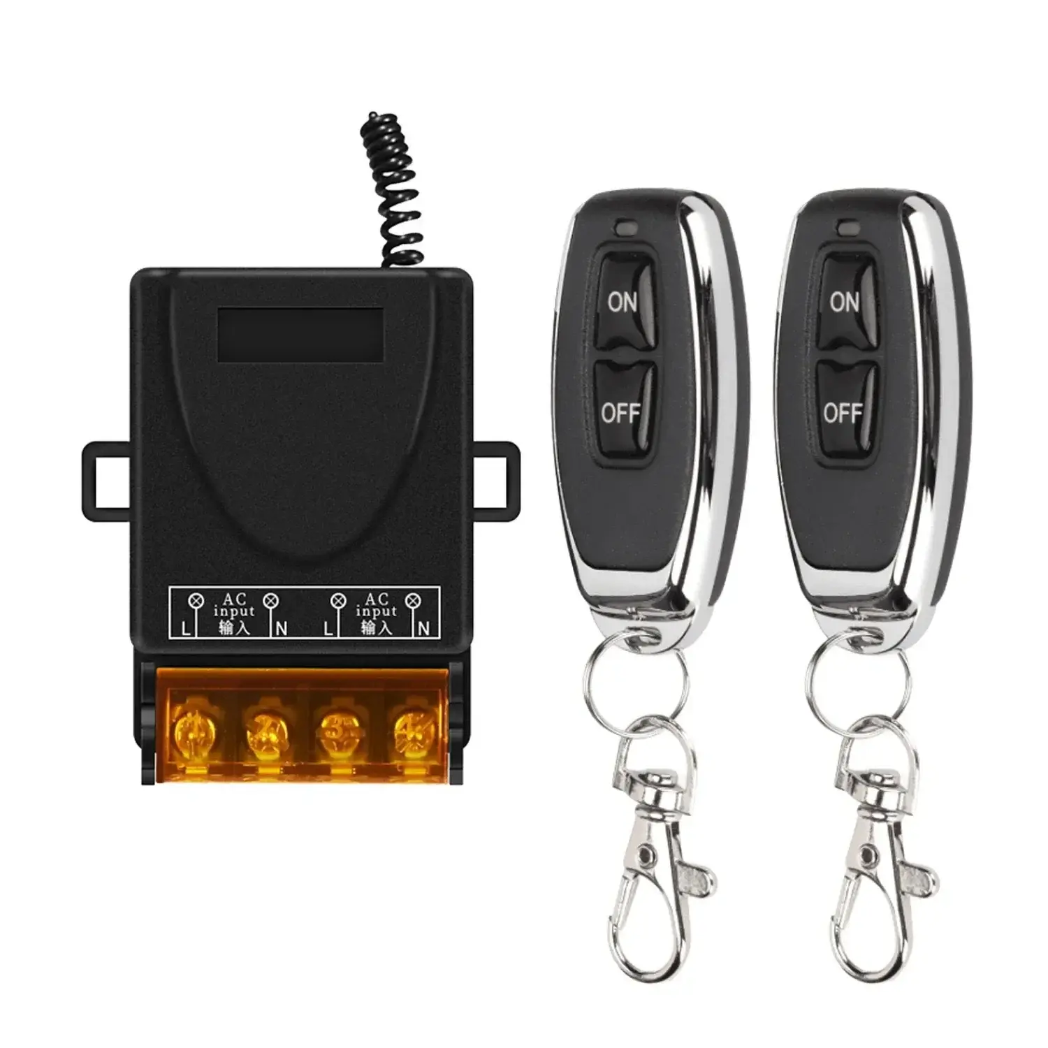 Wireless remote control switch motor 220V water pump wireless switch onboard power supply remote control switch