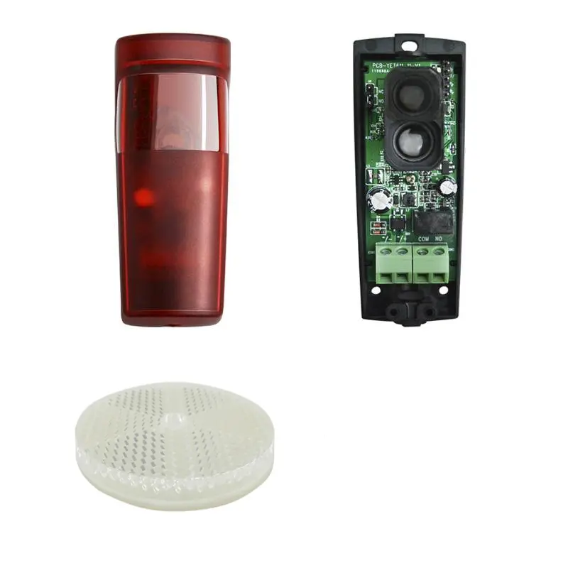 7m or 10m Automated Gate Safe reflective Detector Sensor Swing Sliding Garage Gate Door opener Safety beam Infrared Photocells