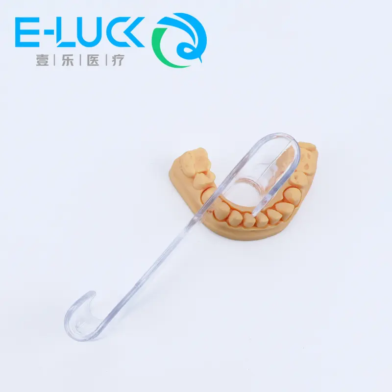 T shape Double Cheek Retractor Hooks Dental Mouth Opener Orthodontic Tool Intraoral Cheek Retractor Mouth Spreader Lip Opener