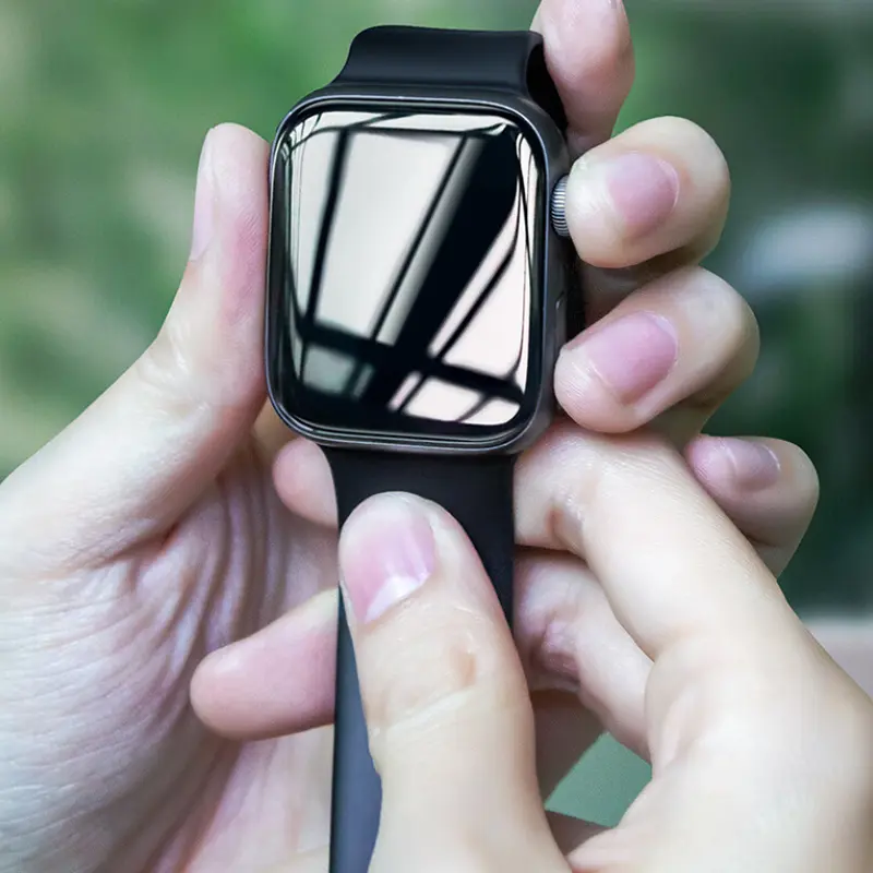 3PCS Soft TPU Hydrogel Film for Apple Watch  S8 S7 41mm 45mm S6 SE S5 S4 40/44mm S3 S2 40/42mm 49mm Screen Protector Accesories
