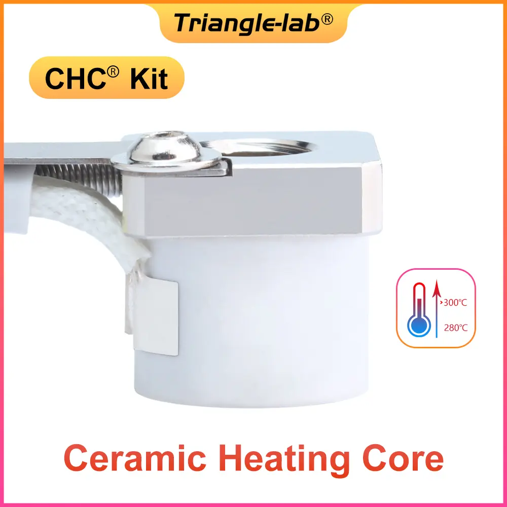 RS TriangleLab CHC® KIT Ceramic heating core quick heating mini for ender 3 V6 hotend CR10 CR-10 CR-6 SE mk3s 3d printer hotend