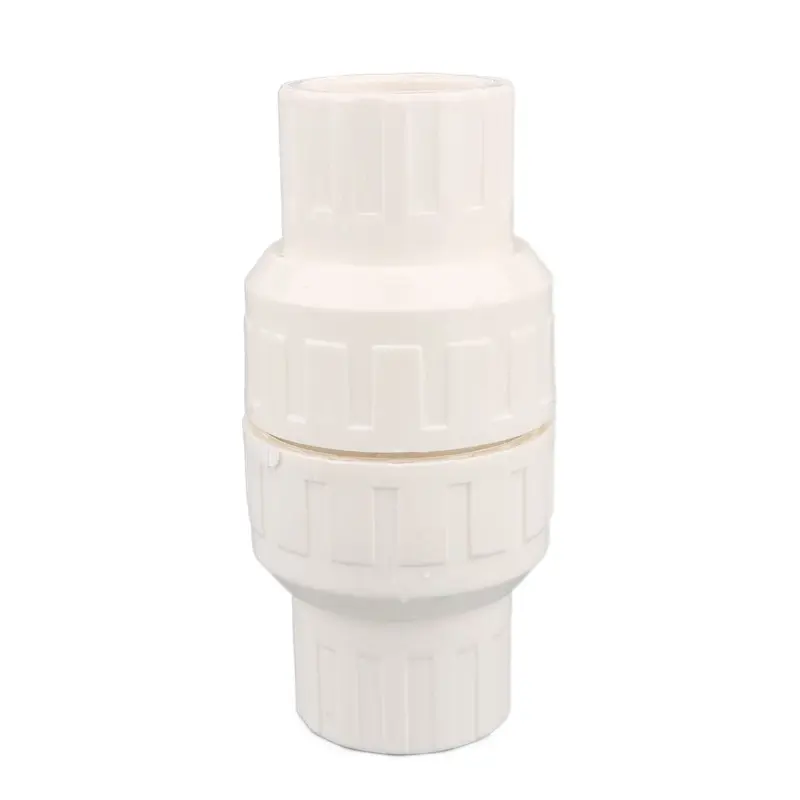 1pc 20/25/32/40/50mm PVC Check Valve Water Pipe One Way No-Return Valve Aquarium Fish Tank Garden Irrigation Pipe Joints