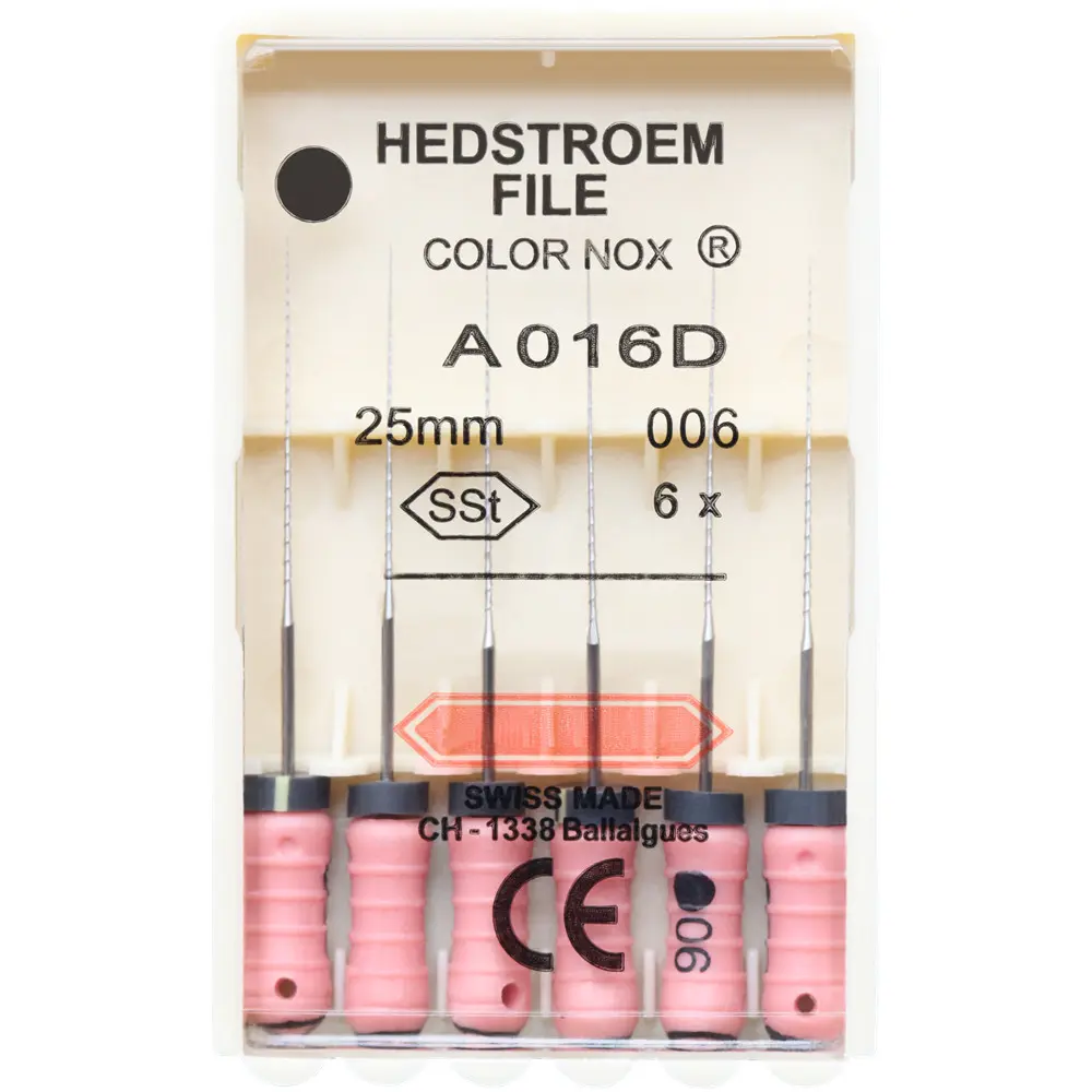 6pcs/Pack 21/25/31mm Dental HEDSTROEM FILE SSt Endo Root Canal H Files Hand Use Endodontic Dentistry Products Instruments Tools