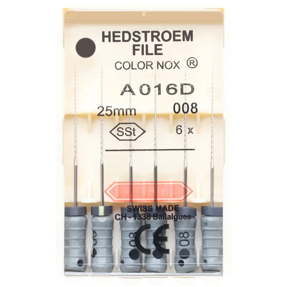 6pcs/Pack 21/25/31mm Dental HEDSTROEM FILE SSt Endo Root Canal H Files Hand Use Endodontic Dentistry Products Instruments Tools