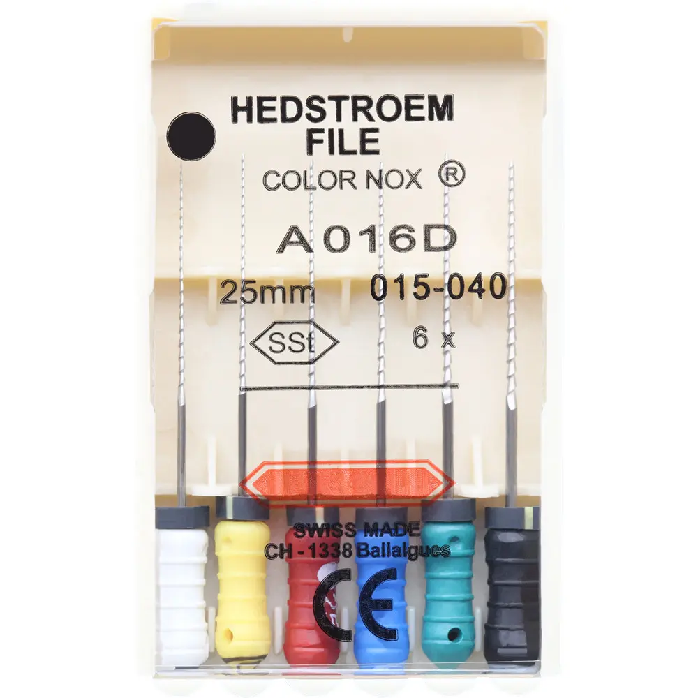 6pcs/Pack 21/25/31mm Dental HEDSTROEM FILE SSt Endo Root Canal H Files Hand Use Endodontic Dentistry Products Instruments Tools
