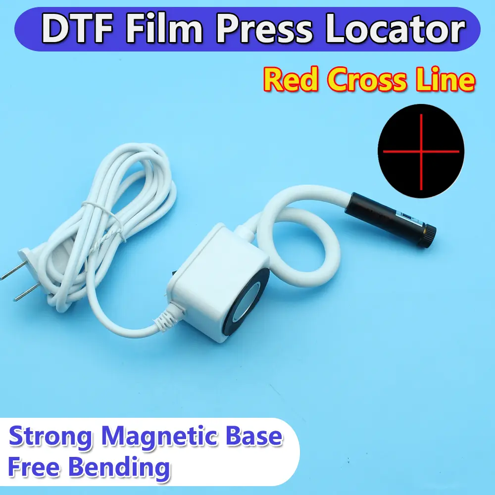 DTF Print Laser Locator Heat Press Infrared Ray Positioner Sublimation Printing Positioning Device Direct To Film Tool