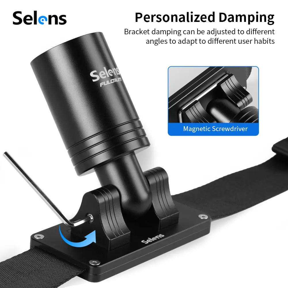 Selens Camera Accessories waistband Strap Follow Focus Aluminum Ring waist Belt Strap Mount Adjustable Action Camcorder Camera