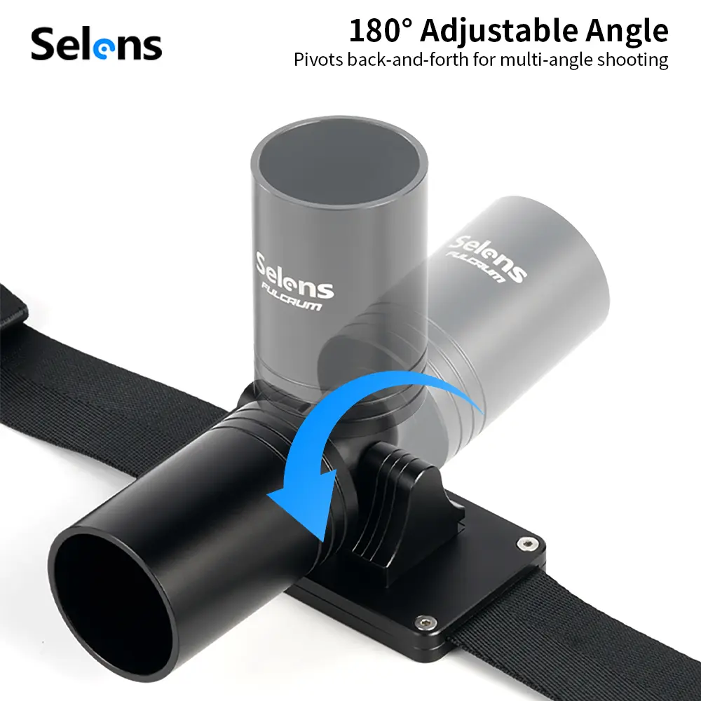 Selens Camera Accessories waistband Strap Follow Focus Aluminum Ring waist Belt Strap Mount Adjustable Action Camcorder Camera