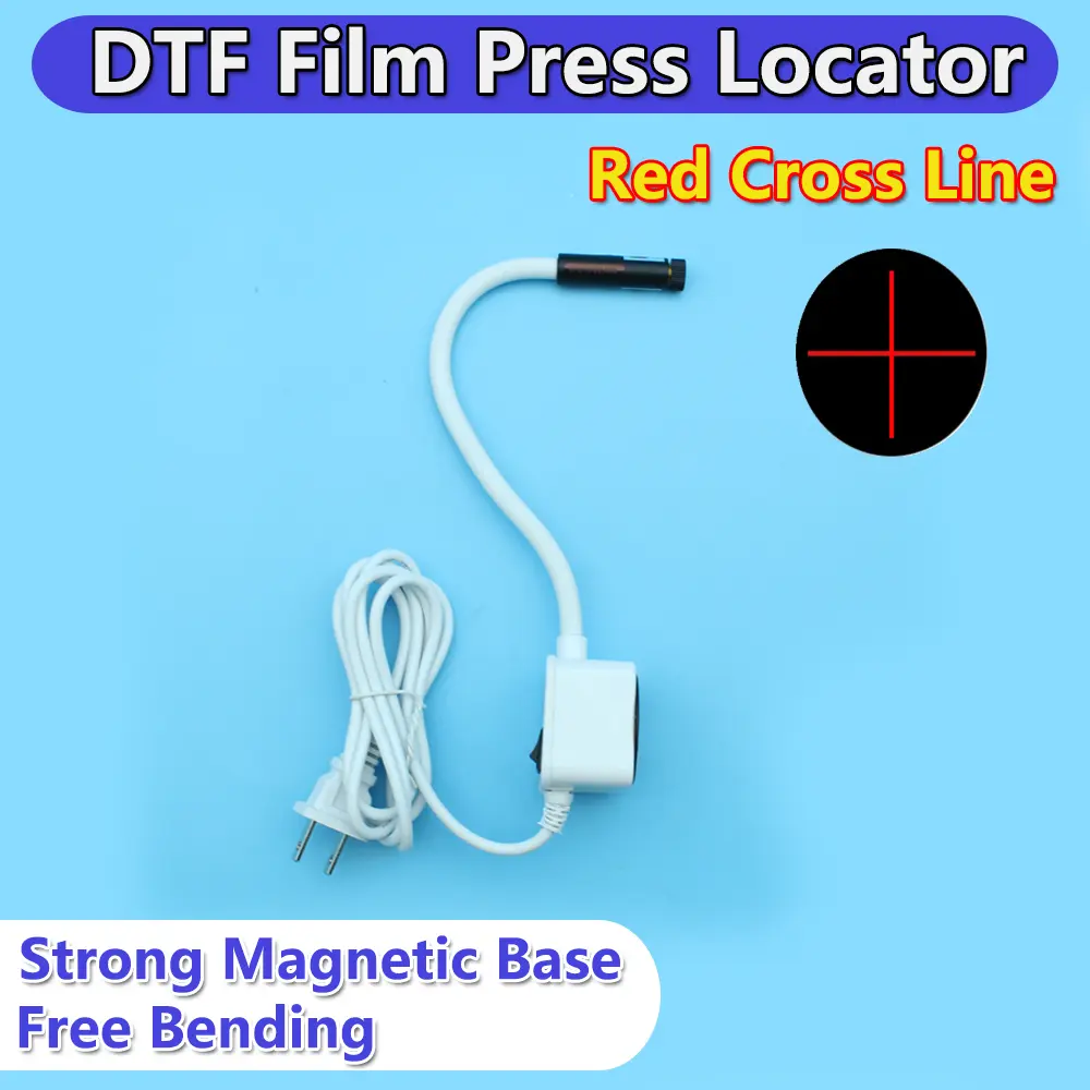 DTF Print Laser Locator Heat Press Infrared Ray Positioner Sublimation Printing Positioning Device Direct To Film Tool