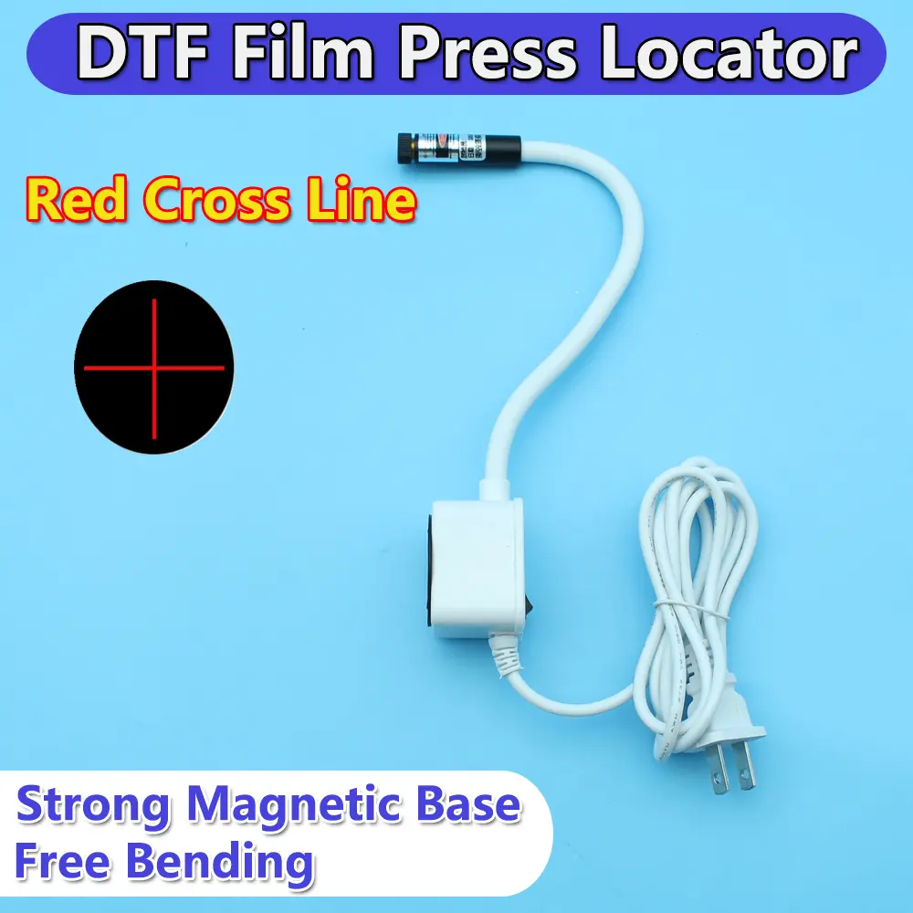 DTF Print Laser Locator Heat Press Infrared Ray Positioner Sublimation Printing Positioning Device Direct To Film Tool