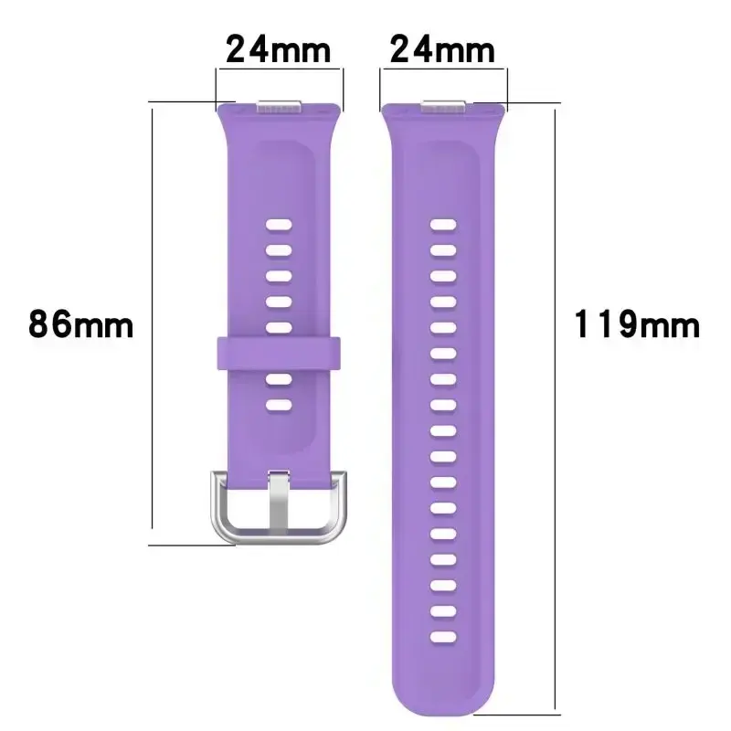 Silicone Original Strap for Huawei Watch Fit 3 Replacement Wristband Sports Bracelet Wrist Band For Huawei Fit3 Belt Accessories