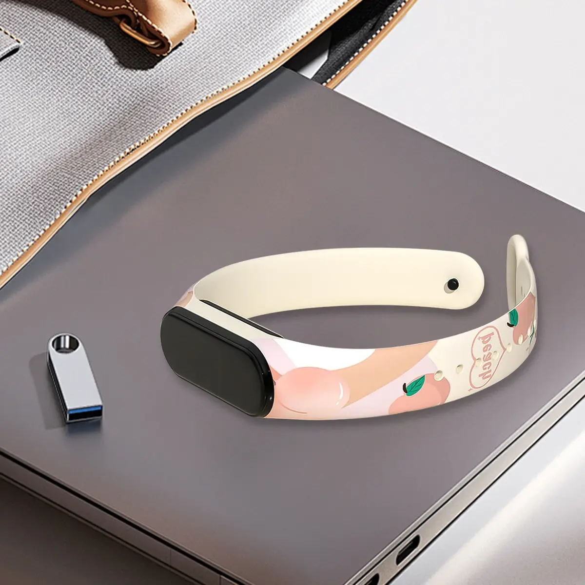 TPU Wrist Strap For Xiaomi Mi Band 7 6 5 4 3 Morandi Color Bracelet Wristband Correa For Mi Band7 6 5 4 3 band Smart Belt NFC