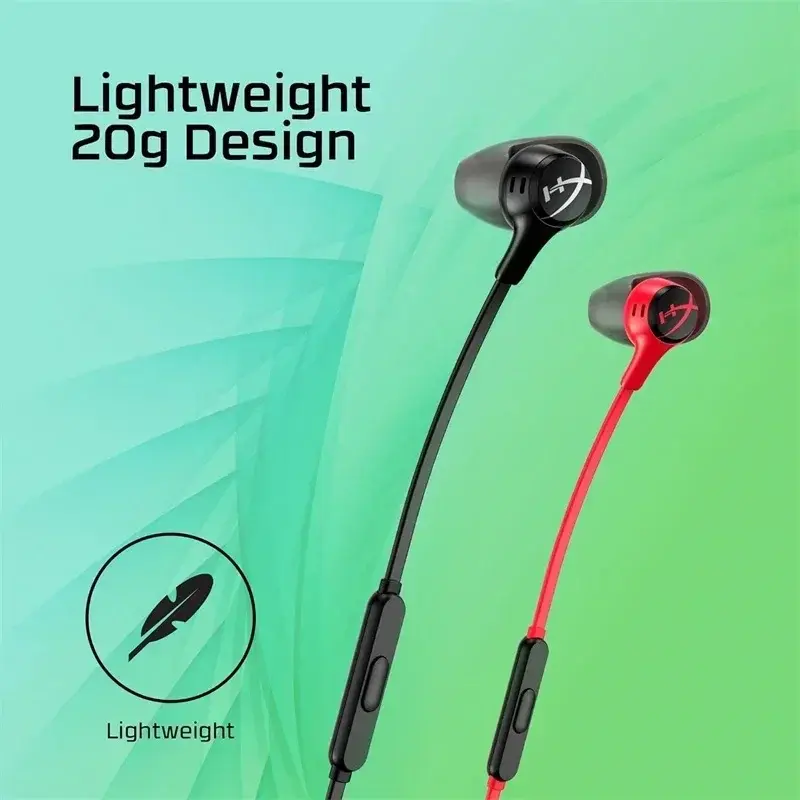 HyperX Cloud Earbuds II 2 Gaming Earphone With Mic Immersive Wired In-game Audio In-Ear Headphone For Phone PS4 PS5 Xbox Series