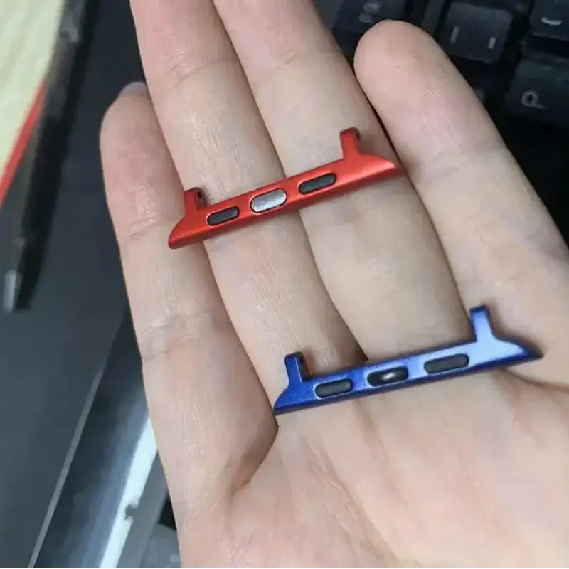 Connector Adapter for Apple Watch Series 6 40mm Band Connectors for Apple Watch 44mm 45/41mm Stainless Steel 8 7 SE 5 4 3 9