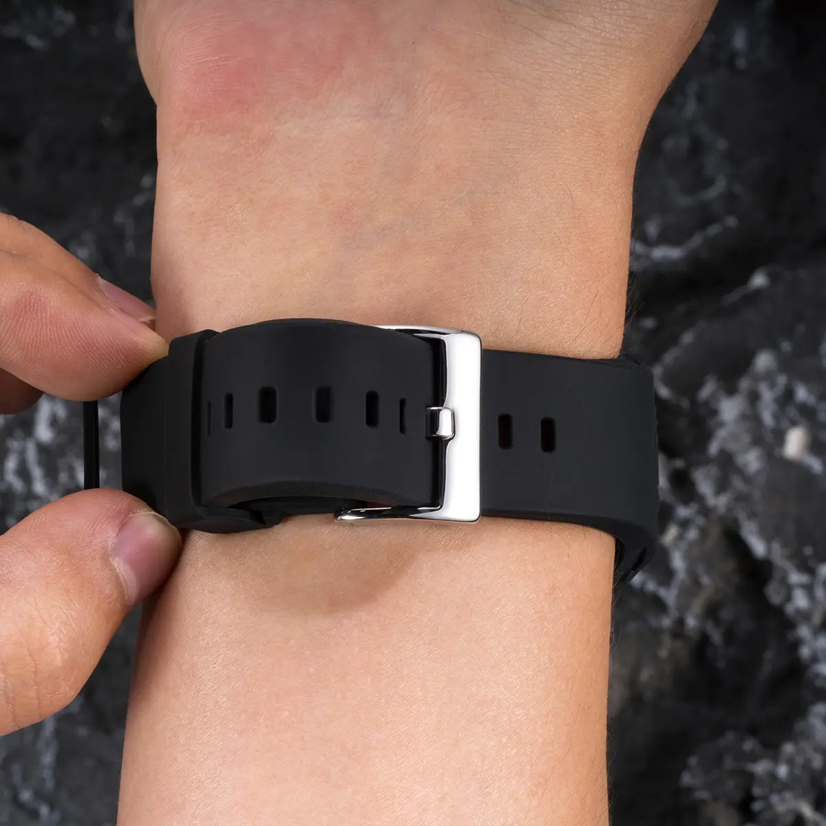Luxury Transparent Case for Apple Watch Band Ultra 2 49mm Modification Kit Silicone Strap for IWatch Ultra 49mm Rubber Bracelet