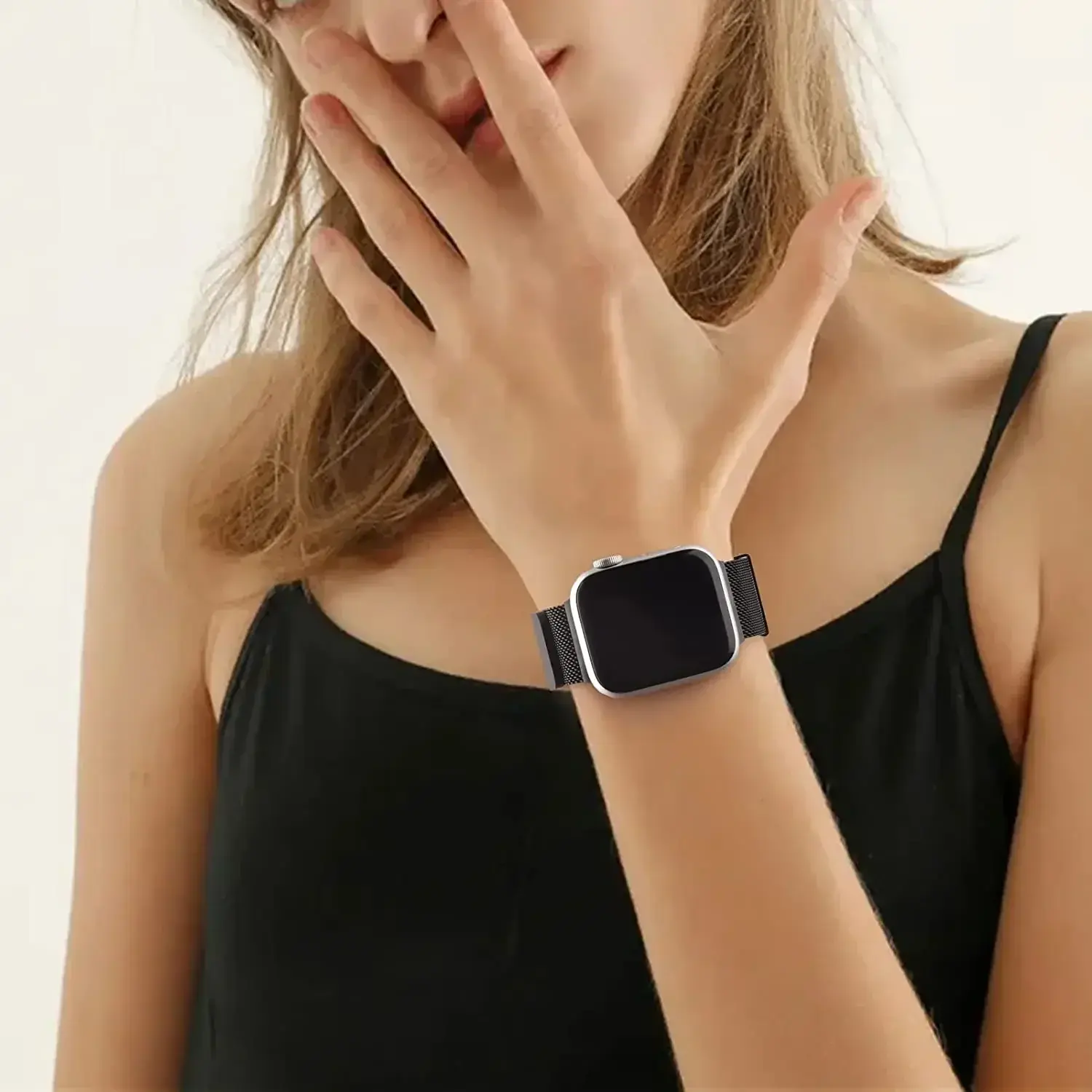 Milanese strap For Apple Watch bands 49mm 46mm 45mm 44mm 42mm 41 40 38mm Bracelet iwatch Series 10 9 3 4 6 5 7 8 Ultra 2 Correa