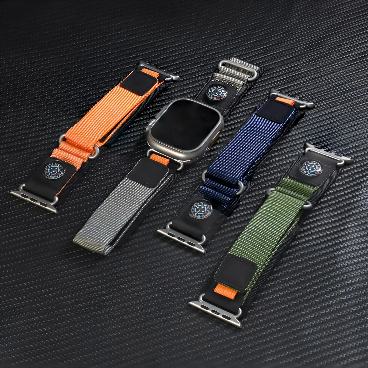 Sports Nylon Band for Apple Watch Ultra 49mm 46mm 42mm 44 45 38 40 Alpine Loop bracelet Correa iWatch Series 10 9 7 6 5 4 8 SE 3