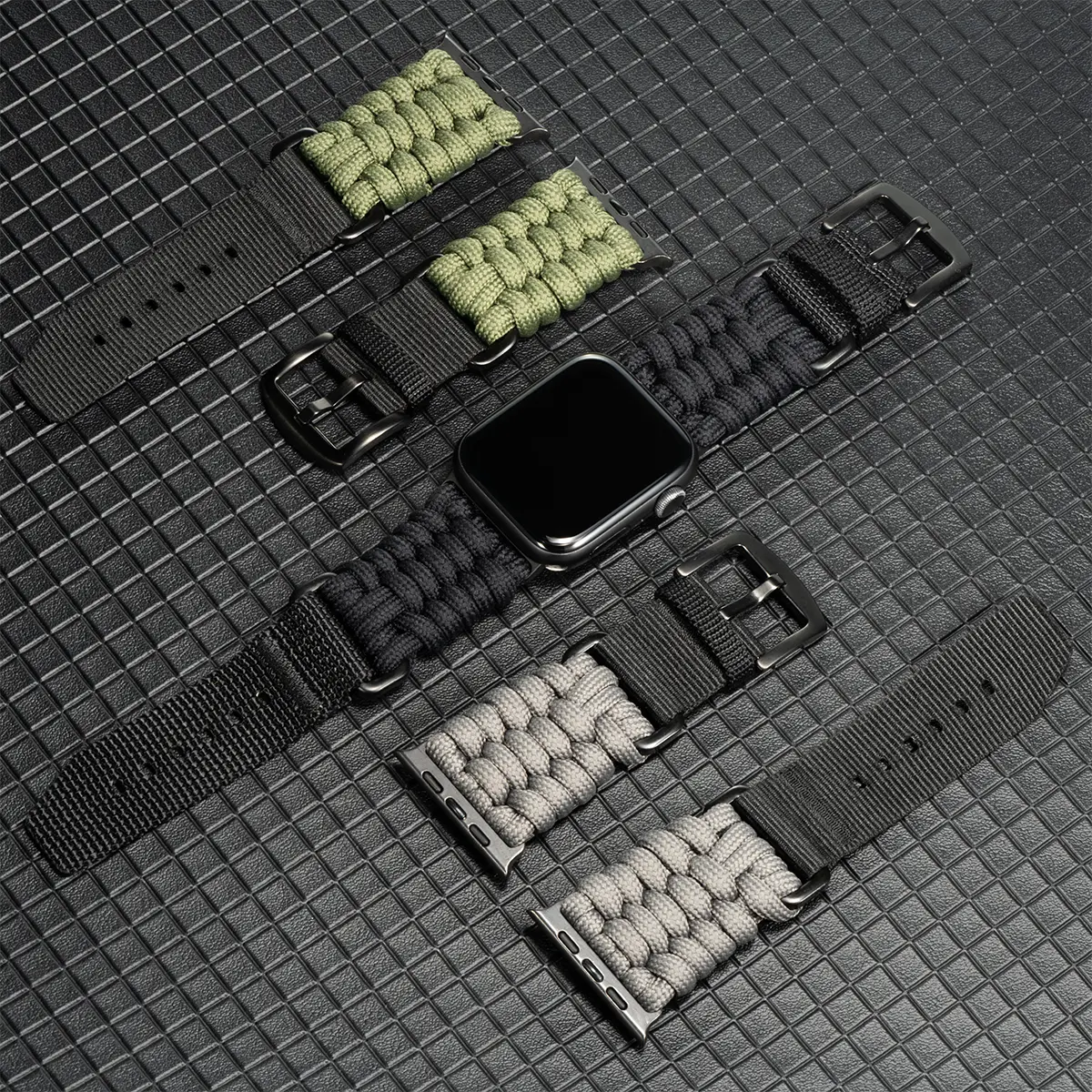 nylon strap for apple watch 45mm 44mm 46mm 41mm 40mm band for iwatch ultra 2 49mm series 10 9 8 7 se 6 5 4 3 2 1 42 38mm sports
