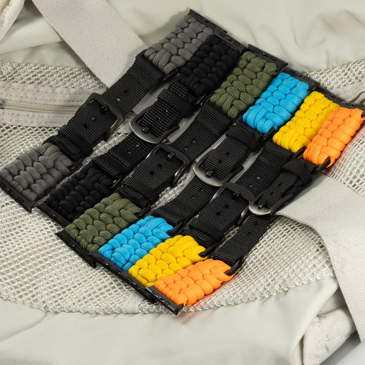 nylon strap for apple watch 45mm 44mm 46mm 41mm 40mm band for iwatch ultra 2 49mm series 10 9 8 7 se 6 5 4 3 2 1 42 38mm sports