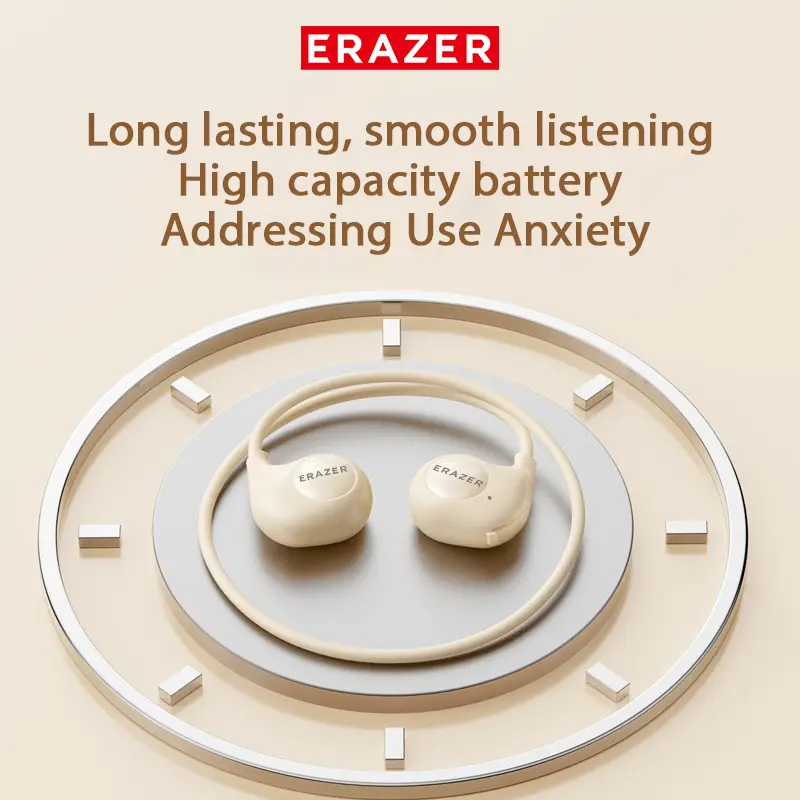 Original ERAZER XT95 MAX Ear Hook Wireless Headphones Sports  Bluetooth Earphones with Mic Air Conduction Waterproof 16mm Horn