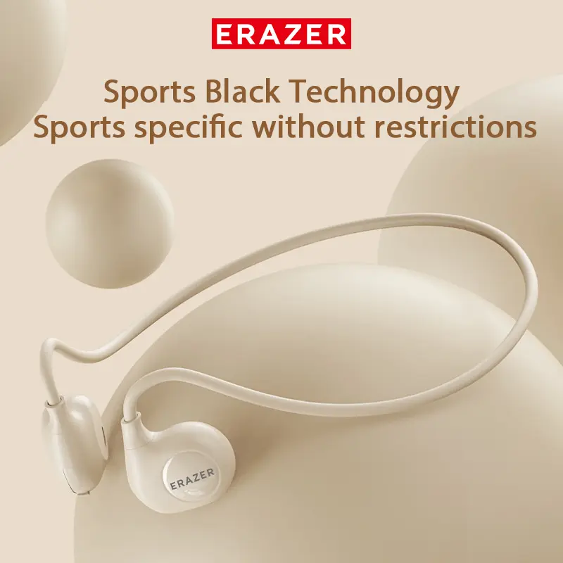 Original ERAZER XT95 MAX Ear Hook Wireless Headphones Sports  Bluetooth Earphones with Mic Air Conduction Waterproof 16mm Horn