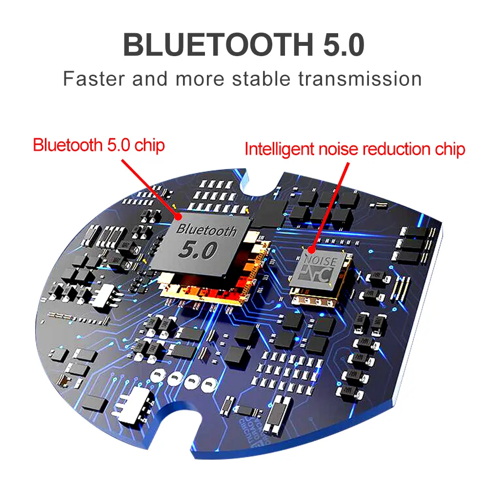 Wireless Bluetooth Headphone for Philips Xenium V377 Xenium x586 S326 S307 S309 S337 S396 Stereo In-Ear Cell Phone Headset Music