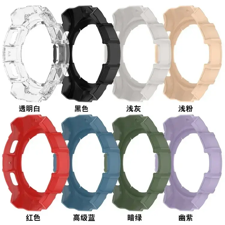 Armor Cover for Samsung Galaxy Watch Case 4 5 6 40mm 44mm PC Protective Fashion Accessories Hollow Frame WatchCase Bumper