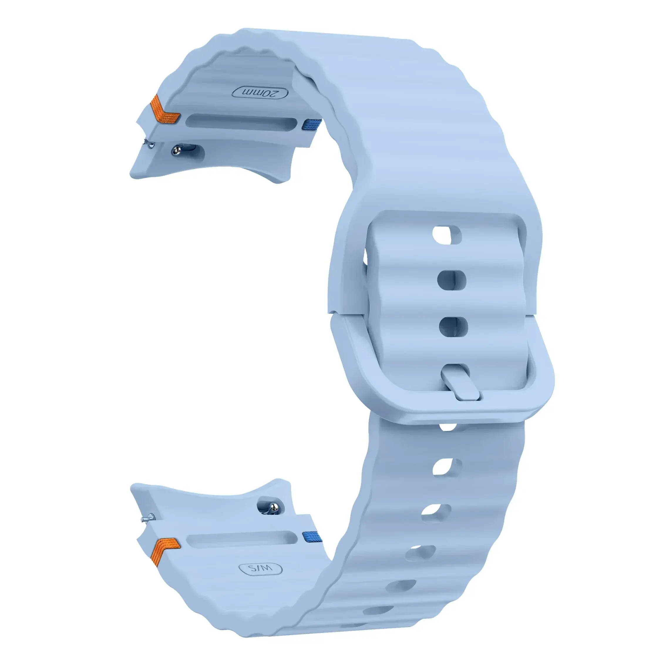 for Samsung Galaxy watch 7 Band /5 Pro/6/5/4 classic 44mm 40mm Original Silicone sport belt bracelet correa Galaxy watch 7 Strap