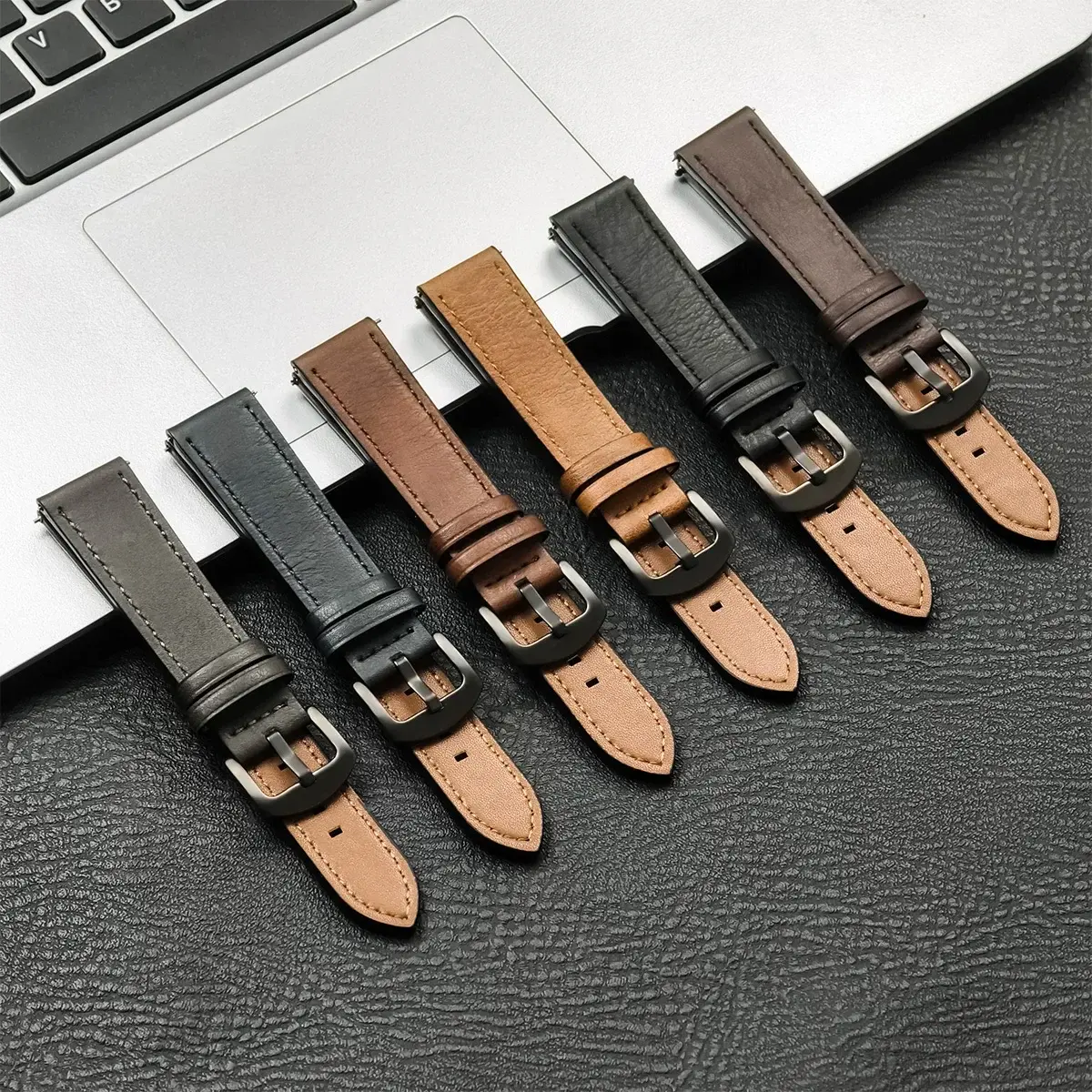 Universal leather strap, 20mm 22mm watch strap, replacement watch, men's strap accessory