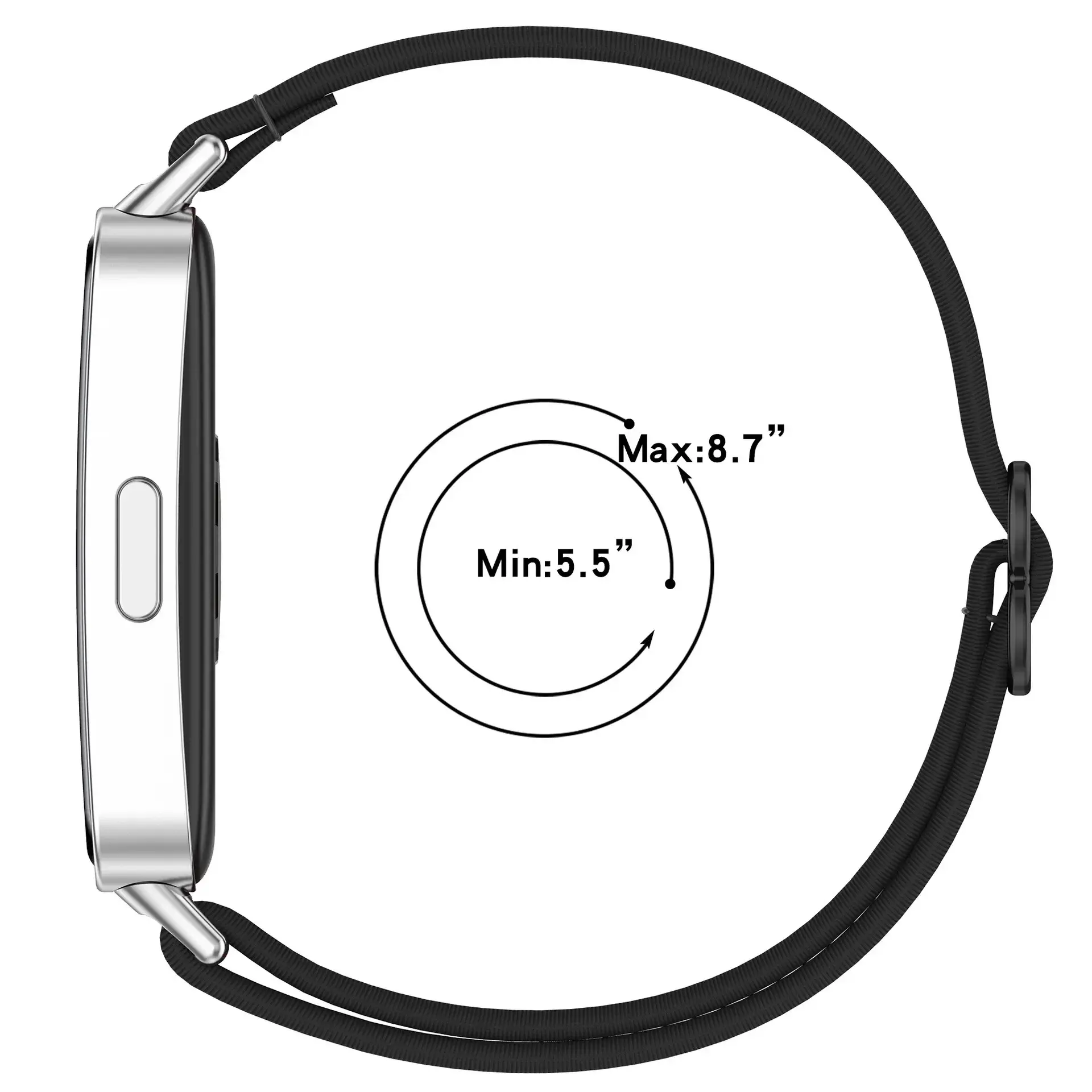 Nylon straps For Huawei Band 10/9/8 Strap Accessories Scrunchie Sport Elastic bracelet pulseira correa for Huawei Bands 9 8 NFC