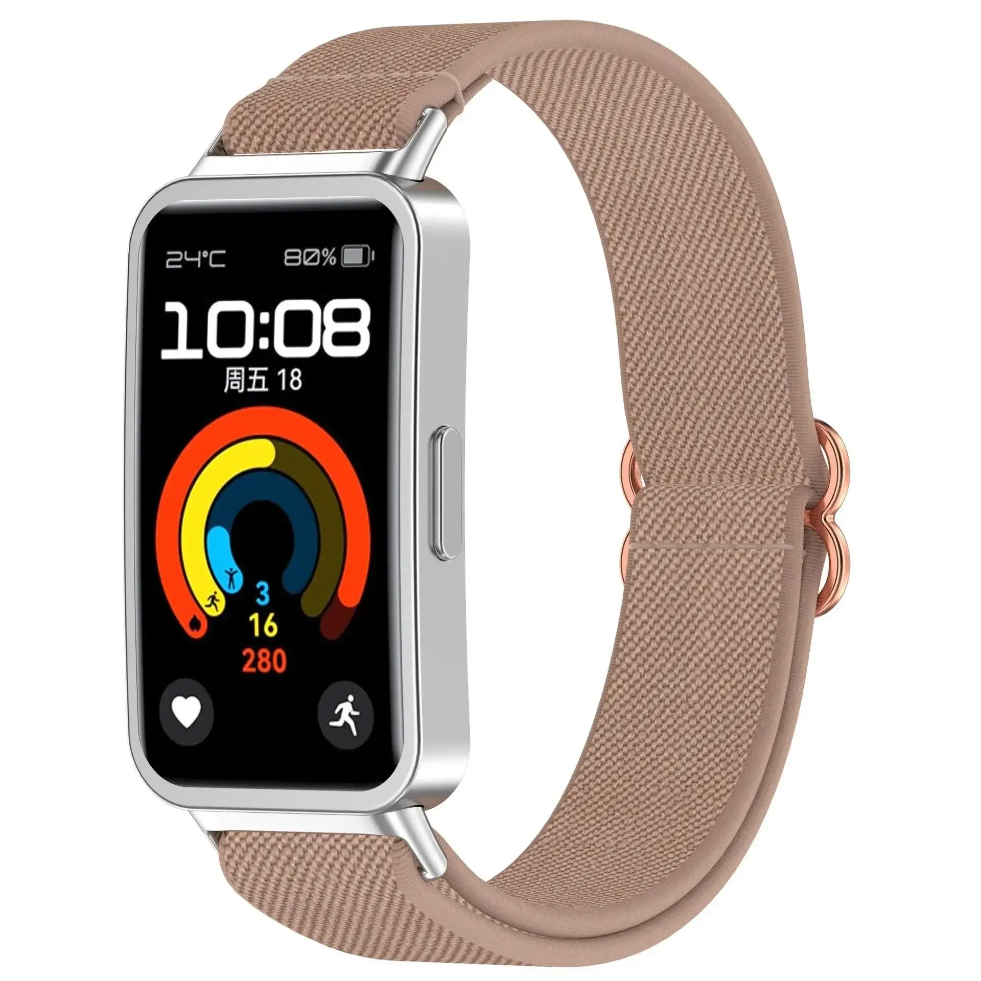 Nylon straps For Huawei Band 10/9/8 Strap Accessories Scrunchie Sport Elastic bracelet pulseira correa for Huawei Bands 9 8 NFC