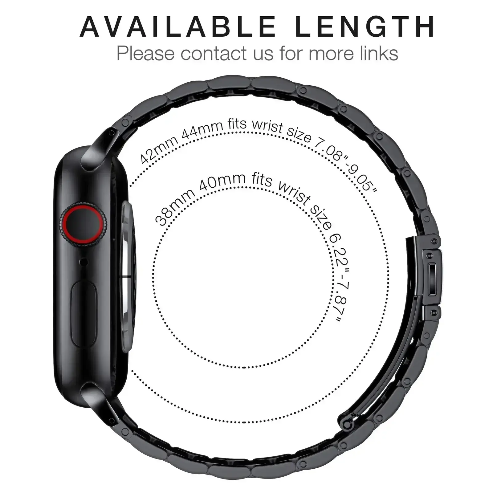 TPU Protector Case+Metal Strap For Apple Watch Ultra Band 49mm 45/44mm 41mm 40/38 Stainless steel Bracelet series 3 5 6 se 7 8 9