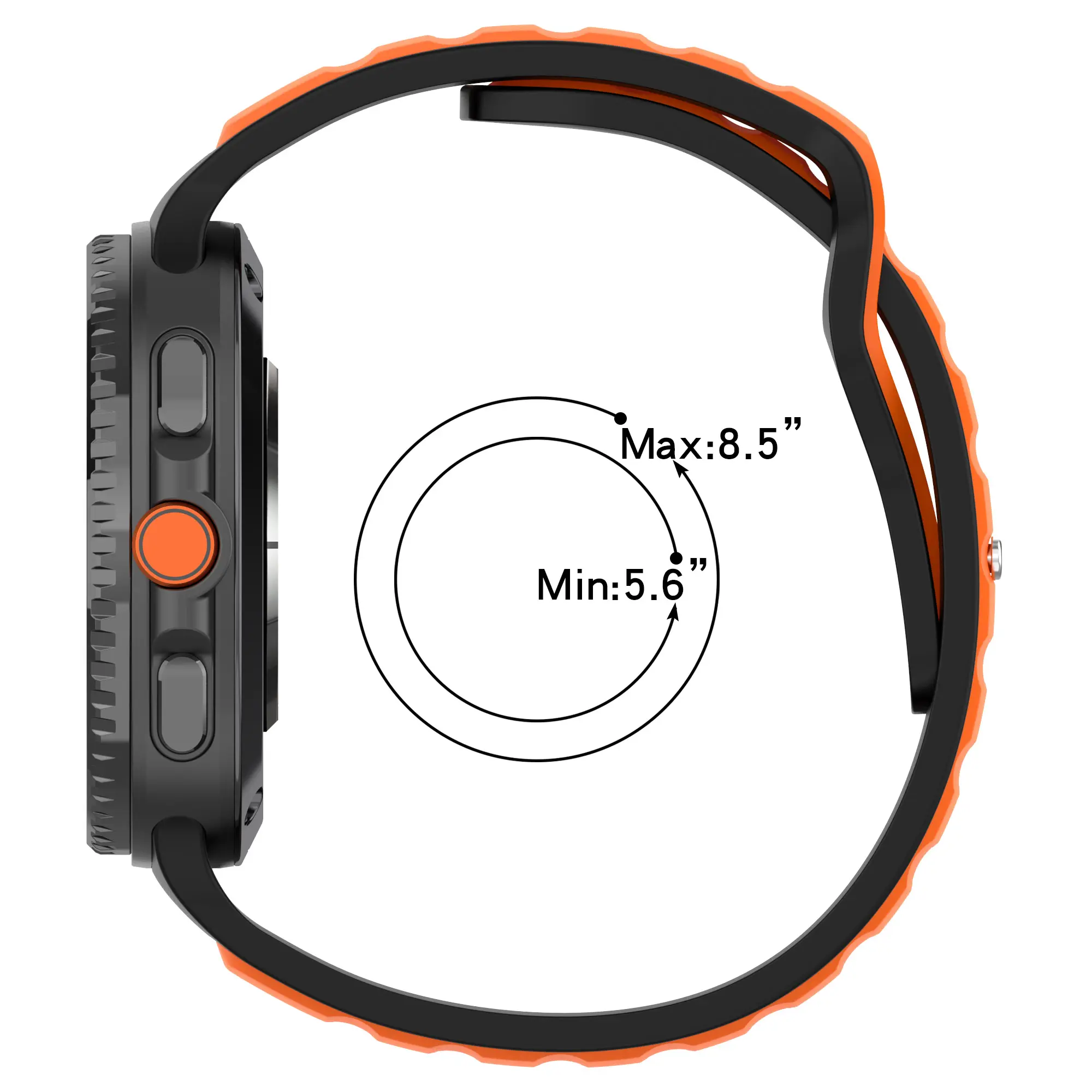 Strap for Samsung Galaxy Watch 8 40mm 44mm/Watch 8 Classic Smartwatch Men Women Silicone Band for Galaxy Watch8 40 44mm Correa
