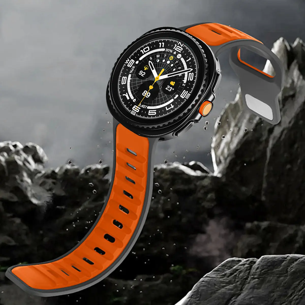 Strap for Samsung Galaxy Watch 8 40mm 44mm/Watch 8 Classic Smartwatch Men Women Silicone Band for Galaxy Watch8 40 44mm Correa
