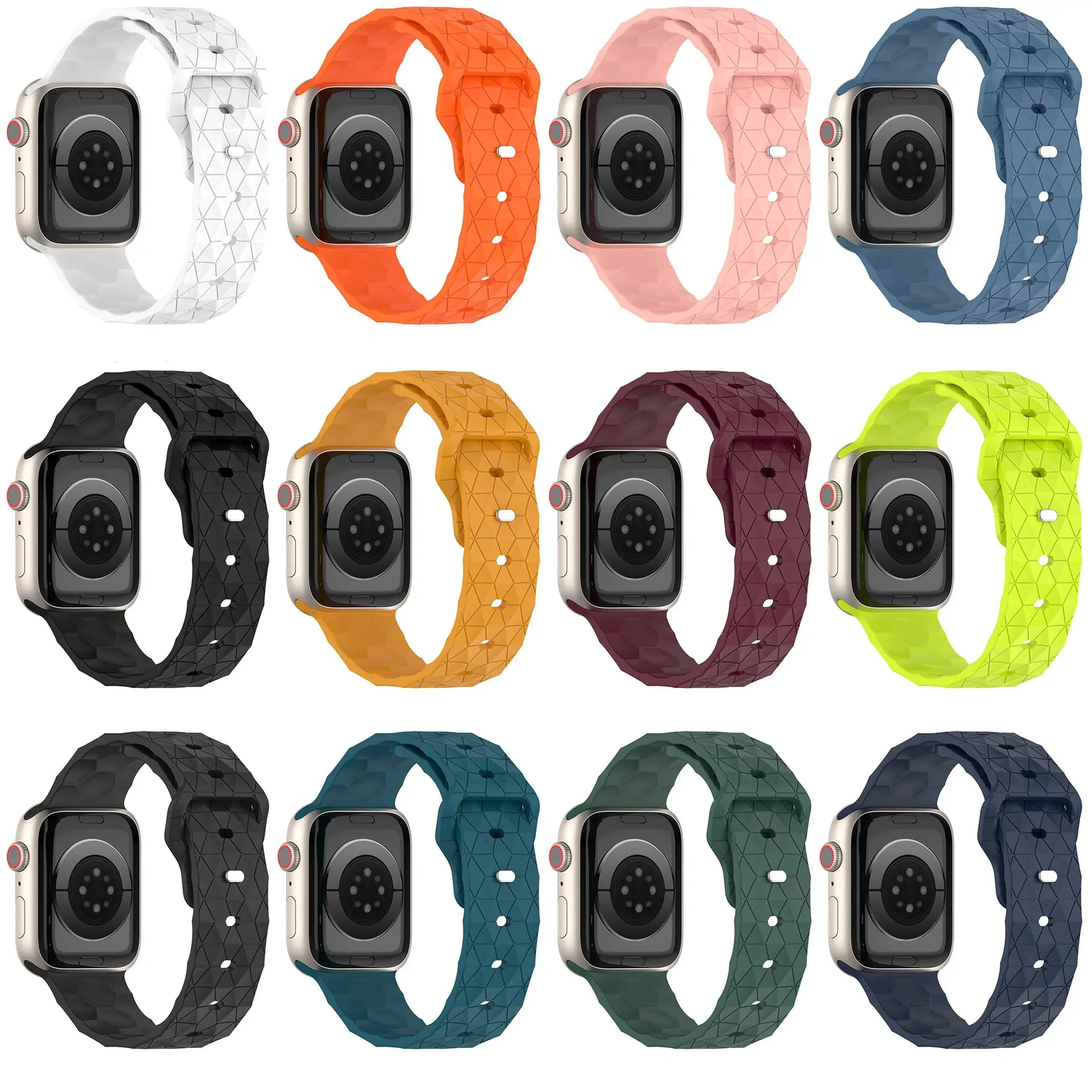 Football Pattern Band For apple watch strap Ultra  49mm 44mm 40mm 45mm 41mm 42mm 38mm for Iwatch Series 8 7 Se 3 4 5 6 5 4 3 2 1